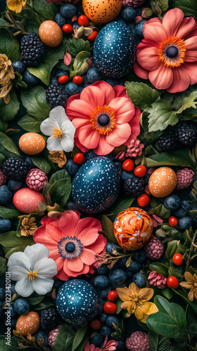 A Collection Of Vibrant Flo...