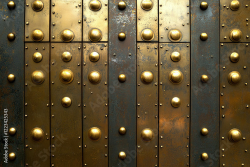 Golden Metal Background