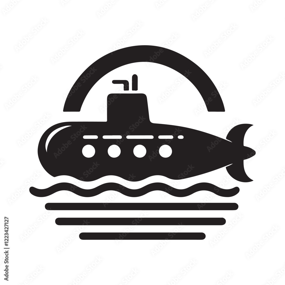 Submarine Silhouette Vectors – Add Depth to Your Graphic Design Submarine Silhouette Vectors – Add Depth to Your Graphic Design