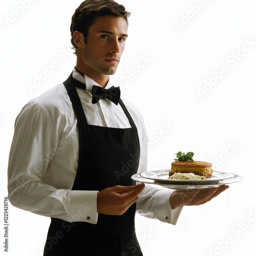 Waiter Isolated