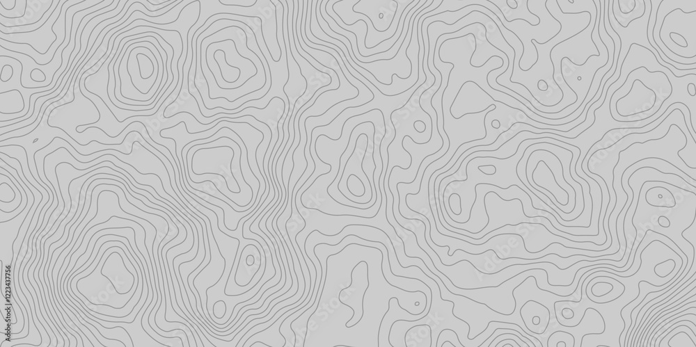 The white on grey contours vector topography stylized height of the lines. The concept of a conditional geography scheme and the terrain path. Ultra wide. Map vector terrain Illustration. The white on grey contours vector topography stylized height of the lines. The concept of a conditional geography scheme and the terrain path. Ultra wide. Map vector terrain Illustration.