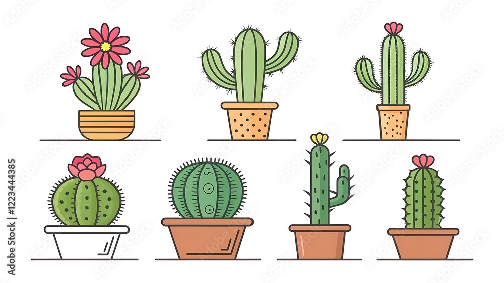 Fototapeta premium flowers in pots