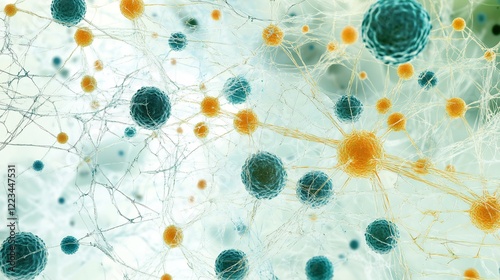 Quorum sensing microbial communication in structured bacterial communities and biofilms photo