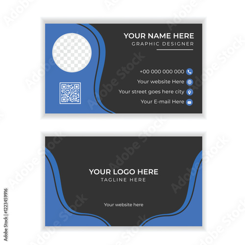 Unique Modern Business card design 