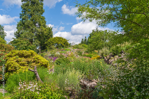 The Botanical Gardens with Butterfly House and a Tropical Palm House in Copenhagen
