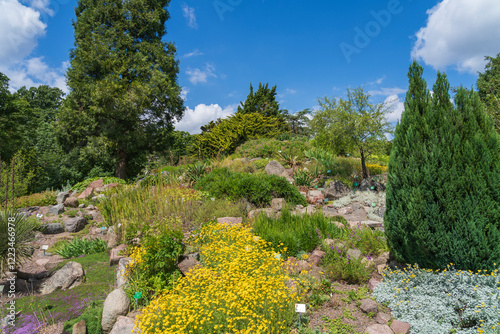 The Botanical Gardens with Butterfly House and a Tropical Palm House in Copenhagen