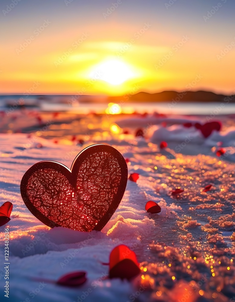 Fototapeta premium Valentine's Day card