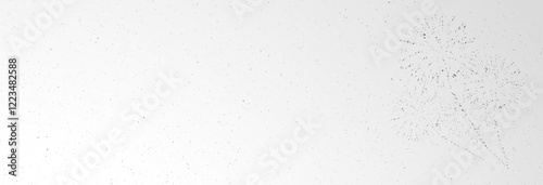 White concrete wall with a textured plastering relief pattern. Grunge texture. Abstract dust overlay background, can be used for your design. Vector png.