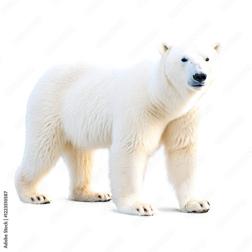 Polar Bear isolated on transparent background Polar Bear isolated on transparent background