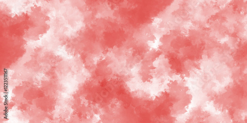 Abstract light pink watercolor cloudiness, mist, or smog background. light pink sky with white background and blurred pattern