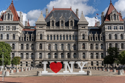 New York State Capitol Building in Albany, New York