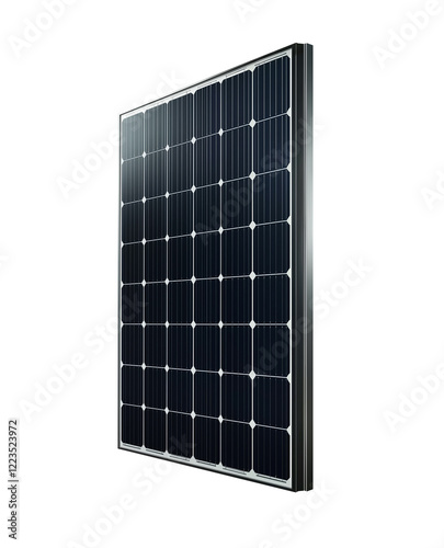 Isolated solar panel photo