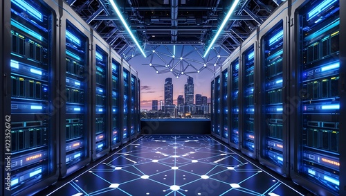 Advanced IT Operations in a High-Tech Server Center