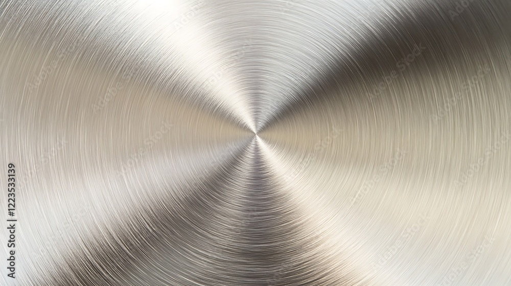 Radiating Lines of Brushed Metal Surface Radiating Lines of Brushed Metal Surface
