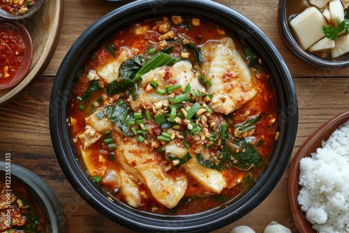 Spicy catfish stew