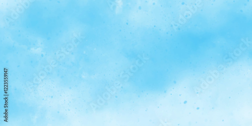 White clouds of different shapes in abstract sky beautiful blue and white texture background, soft and cloudy blue sky grungy texture design in light colors background.