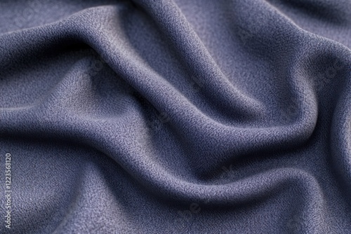 Parallax scrolling image cooltoned plush fabric with texture depth