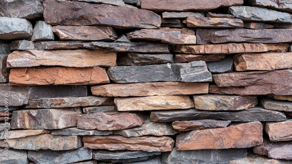 Rustic stone wall texture, outdoor background, building material, construction Rustic stone wall texture, outdoor background, building material, construction