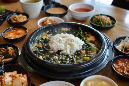 Korean spinach dish Namul
