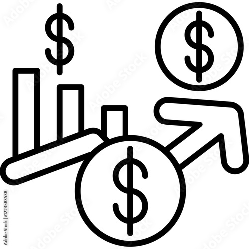 Inflation Rate Icon