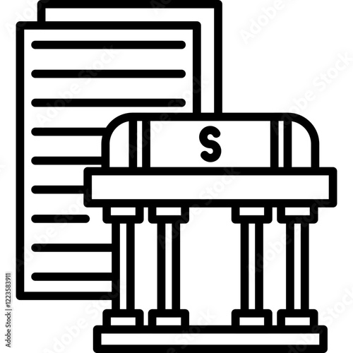 Bank Statement Icon