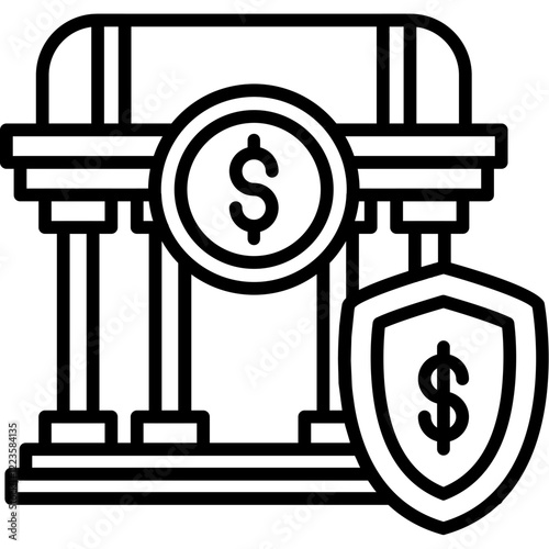Bank Collateral Icon