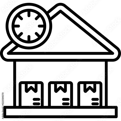 Bonded Warehouse Icon