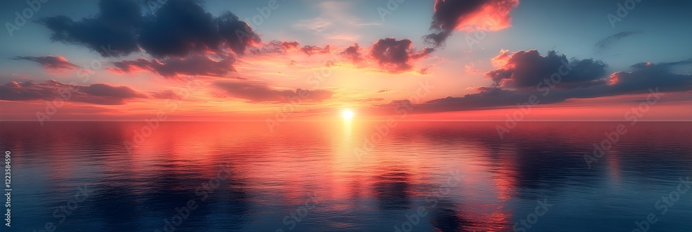 A background of soft twilight hues blending into a serene horizon. A background of soft twilight hues blending into a serene horizon.
