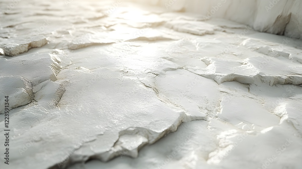 Obraz premium A background of textured white with soft shadows for a clean look.