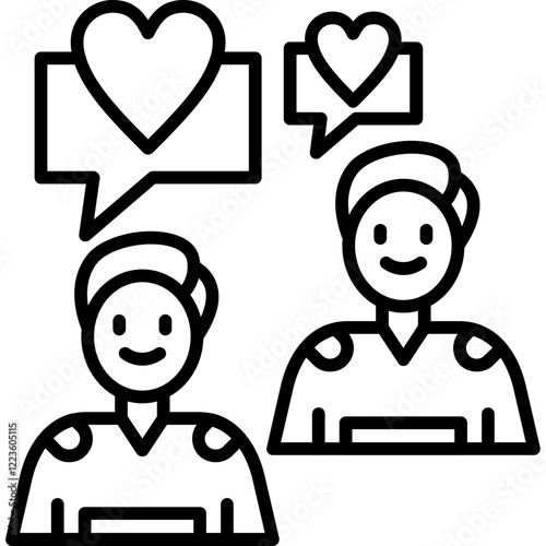 Social Media Engagement Icon