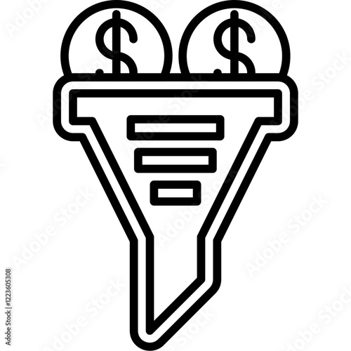 Sales Funnel Icon