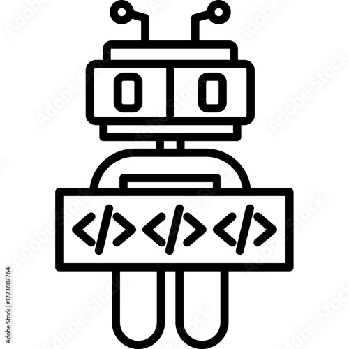 Robot Learning Algorithms Icon