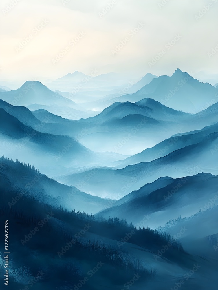 A calming gradient from sky blue to soft aqua. A calming gradient from sky blue to soft aqua.