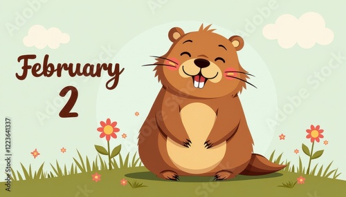 Groundhog Day Predictions: February Beavers in a Spring Wonderland photo