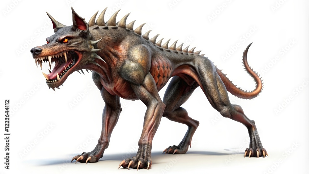 Fototapeta premium Fantasy Canine Creature