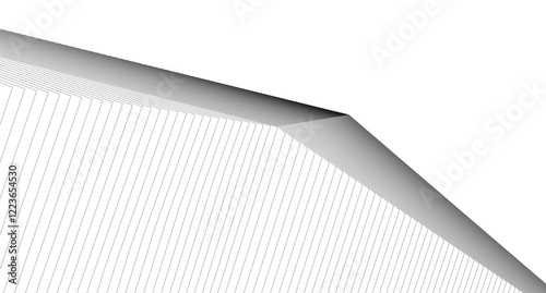 abstract modern buildings, architectural  3d