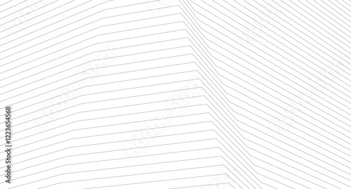 abstract modern buildings, architectural  3d
