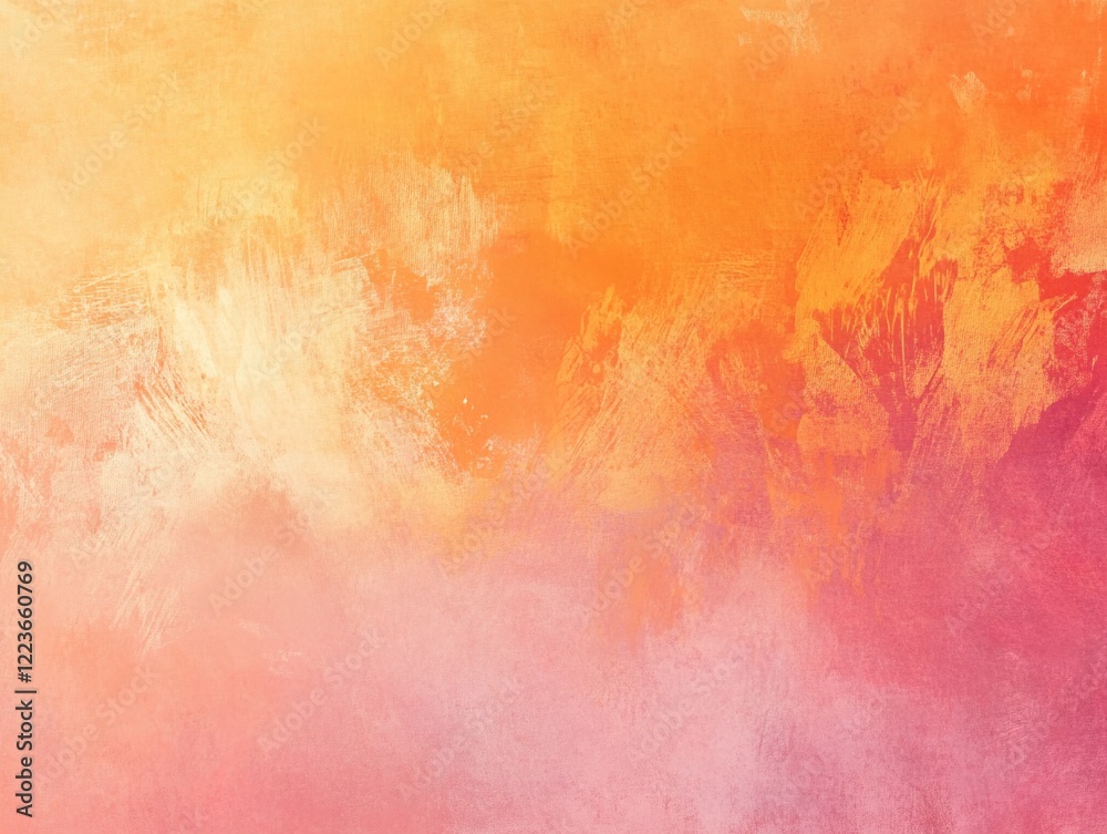 Fototapeta premium Vibrant Abstract Gradient Background with Orange and Pink Hues, Radial Burst Effect for Dynamic and Creative Design Inspiration