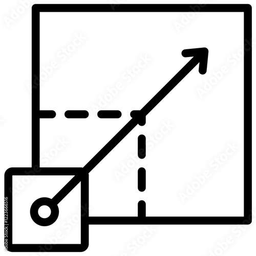 Dynamic Scaling Outline Icon