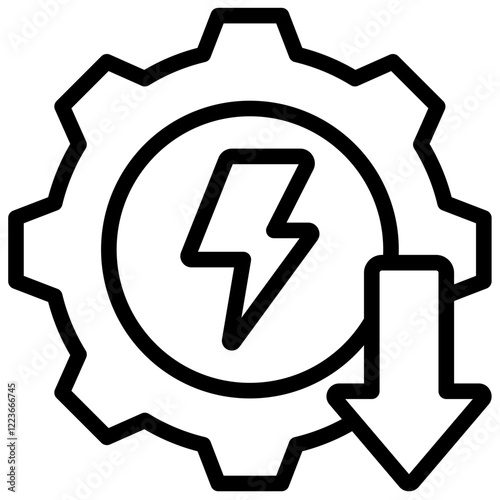Low Energy Protocol Outline Icon