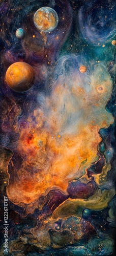 Space and Planets Digital Art Fantasy s3