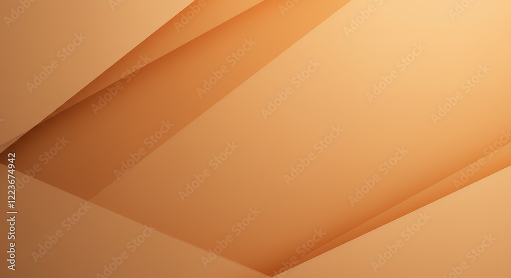 Abstract Orange Geometric Background with Layered Shapes and Gradient Abstract Orange Geometric Background with Layered Shapes and Gradient