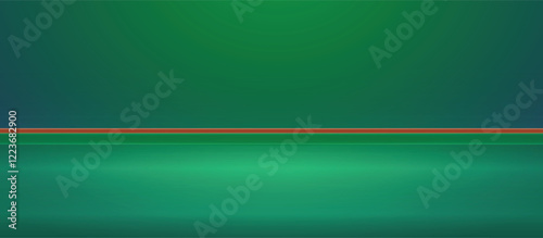 Billiard table mat. American billiards,  snooker green matt, Vector illustration