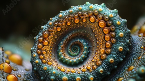 Wallpaper Mural An abstract fractal design created by a computer. Fractals are patterns that never end. They feature an infinite level of detail, repeating themselves at different magnifications Torontodigital.ca