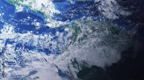 Wallpaper Mural Zooming in on Palmira, Colombia frome space - Perfect for Travel Intros and Backgrounds. Realistic 3D Animation. Torontodigital.ca