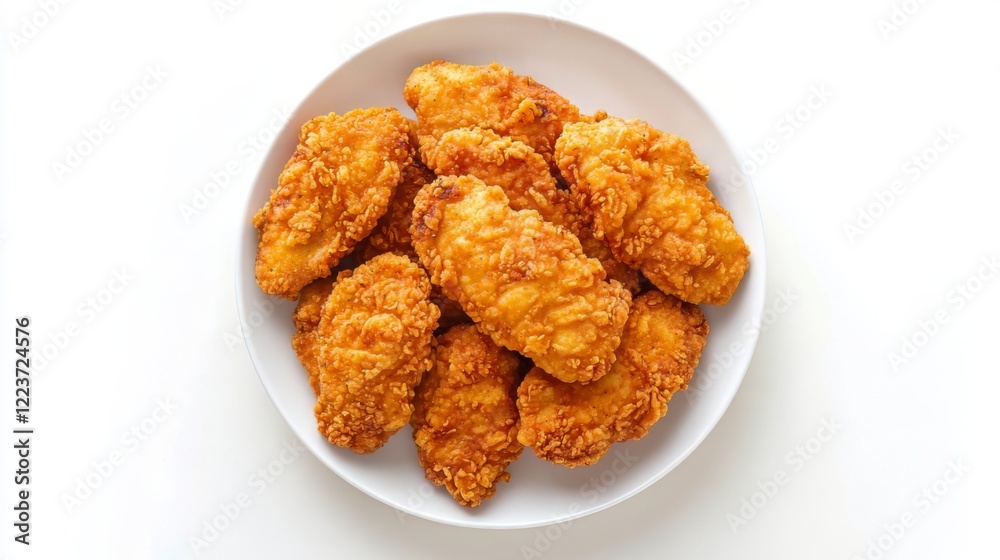 Crispy Fried Chicken Pieces - A Delicious Meal Crispy Fried Chicken Pieces - A Delicious Meal