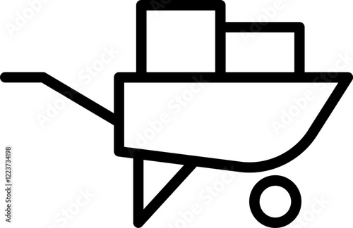 outlane wheelbarrow icon