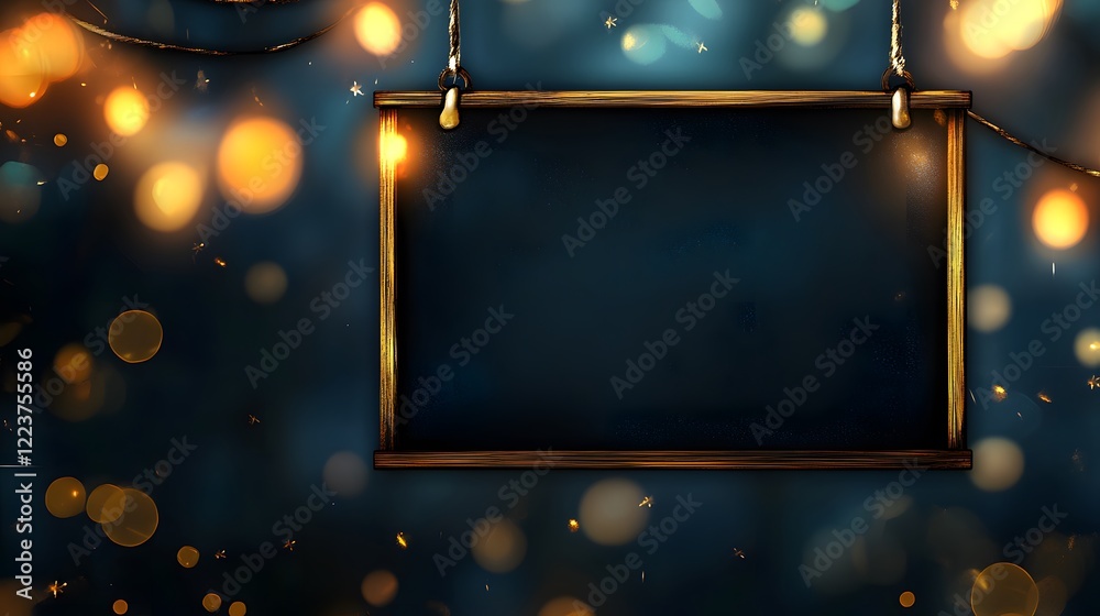 Obraz premium blank billboard at night