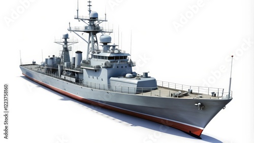 Military Warship Vessel
