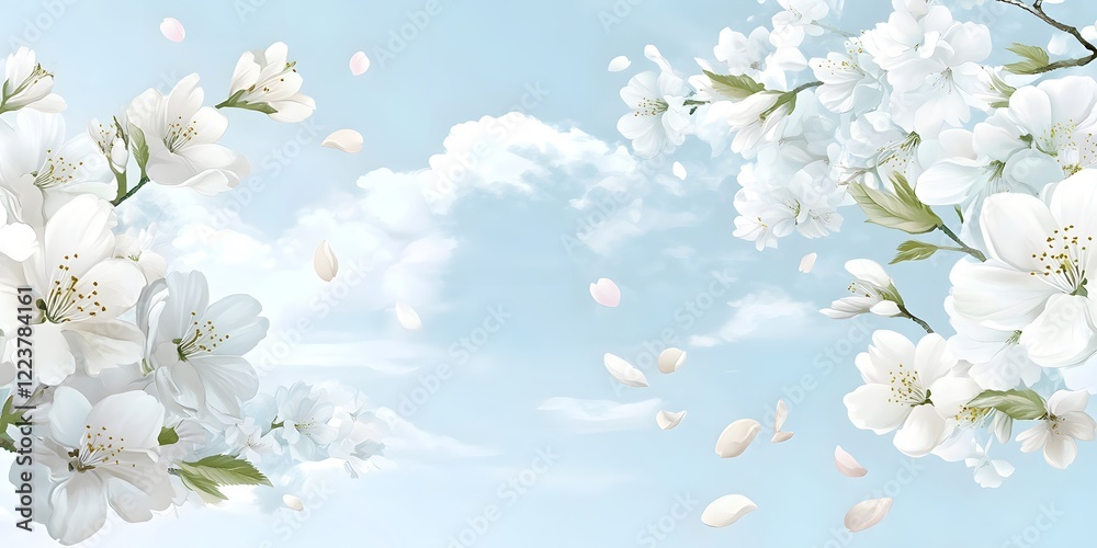 Fototapeta premium cherry blossom background